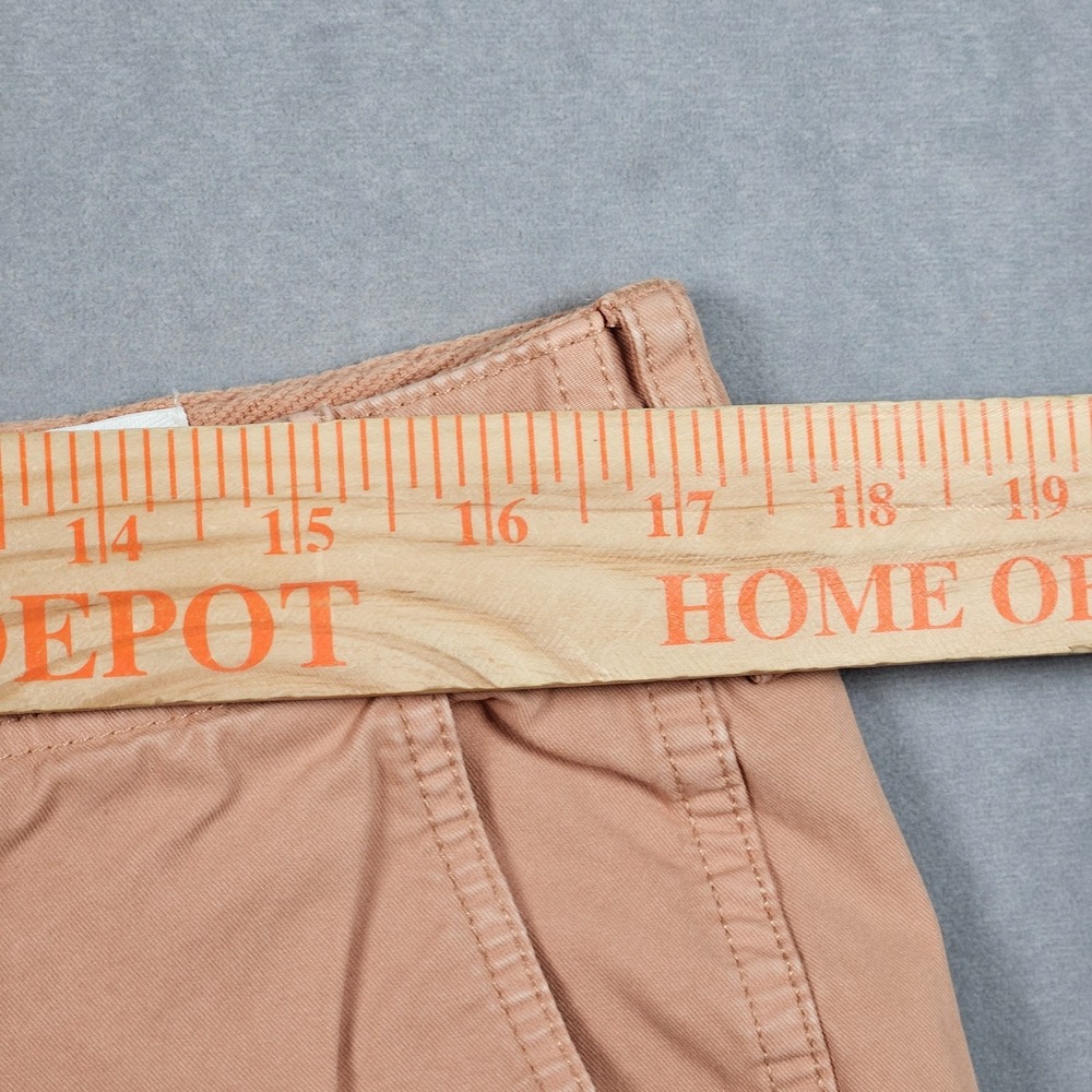 Billy Reid Chino‎ Pant Mens 34x33 Orange/Pink Khaki Pima Cotton Office Casual - Picture 7 of 12